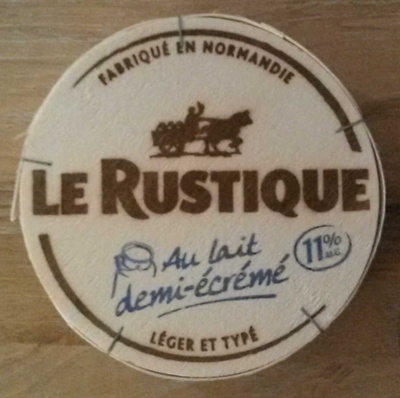 Le Rustique, Au lait demi-écrémé (11 % MG)