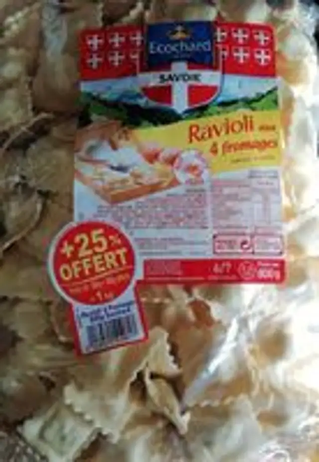 Ravioli 4 fromages Ecochard