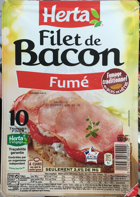 Filet de Bacon fumé