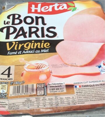 Le bon paris virginie front packaging