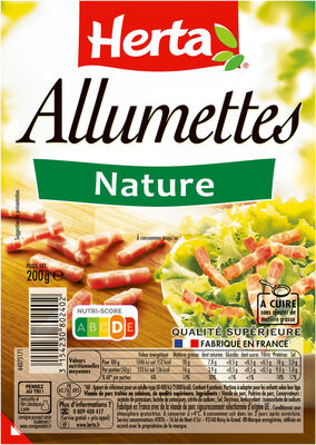 Allumettes nature