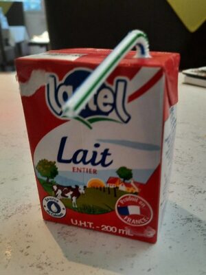 lait entier lactel