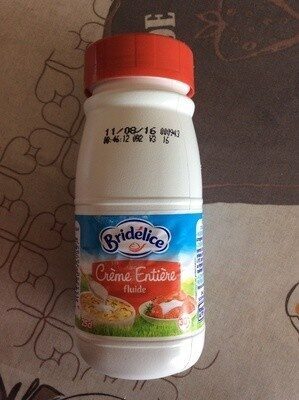 Crème entière fluide