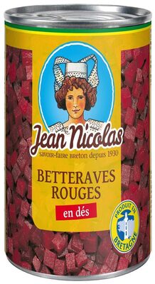Jean nicolas 2655g betteraves cubes assaisonnees