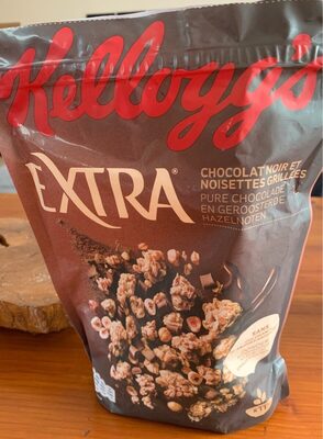 Kellogg's extra chocolat noir et noisettes grillees