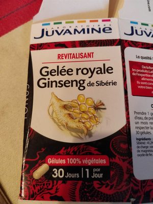 Gelée royale ginseng de Sibérie