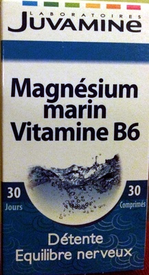 Magnésium marin  Vitamine B6