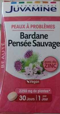 Bardane pensée sauvage