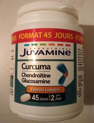 Juvamine Curcuma Ghondroïtine Glucosamine front packaging