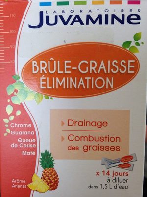 Juvamine brule Graisse -14 Sticks front packaging