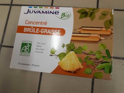 Juvamine Bio Concentré Brûle-graisse 20 Ampoules