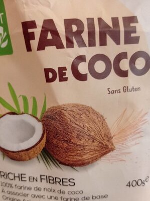 Farine De Noix De Coco front packaging