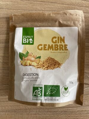 Poudre à saupoudrer gingembre