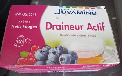 Infusion arôme fruits rouges