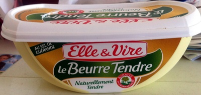 Le beurre tendre Elle & Vire