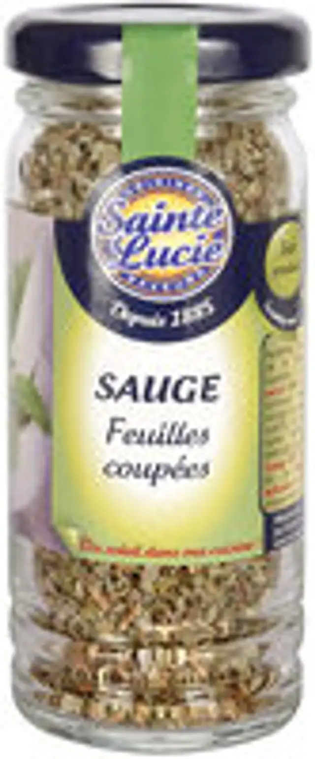 Sauge feuilles coupées