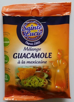 Mélange Guacamole à la Mexicaine front packaging