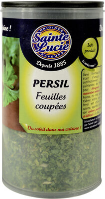 Persil feuilles coupées front packaging