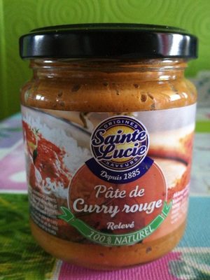 Pâte de curry rouge