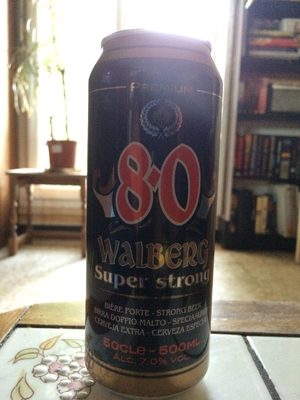 Bière 8.0 WALBERG super strong