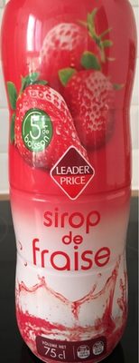 Sirop de fraise