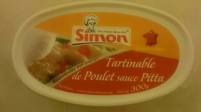 Tartinable de poulet sauce Pitta 300g