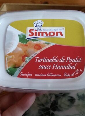 Tartinable de poulet sauce Hannibal