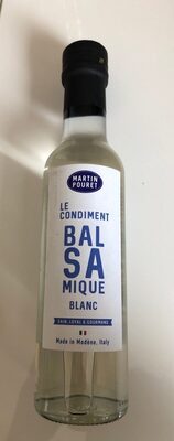 Condiment Balsamique Blanc