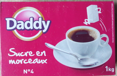 Daddy sucres en morceaux n°4 1 k