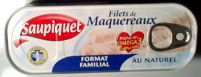 Filets de Maquereaux (Au Naturel) Format Familial front packaging
