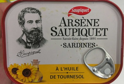 Sardines à l'huile de tournesol