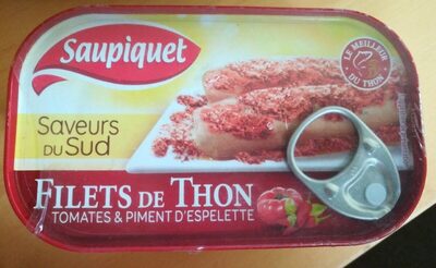 Filets de thon tomates et piment