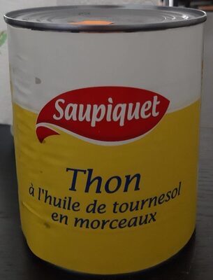 Thon à l'huile de tournesol en morceaux
