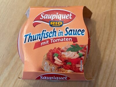 (V) Tunfisch in Sauce mit Tomaten front packaging