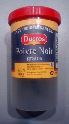 Poivre noir grains