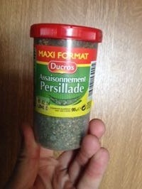 Assaisonnement persillade