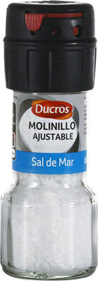 Molinillo ajustable sal de mar aparato