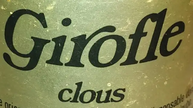 Clous de girofle ingredients label