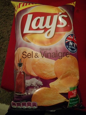 Chips Saveur Sel & Vinaigre front packaging