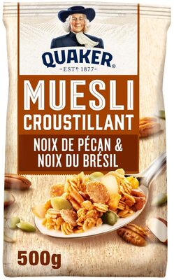 Muesli Croustillant Noix de pécan & noix du Brésil