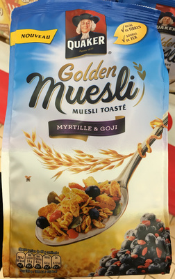 Quaker Muesli Croustillant Myrtilles & baies de goji