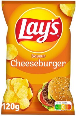 Chips saveur cheeseburger
