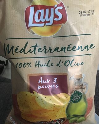 Chips Méditerranéenne front packaging