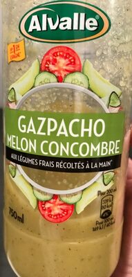 Alvalle Gazpacho melon concombre front packaging