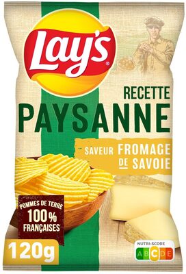 Lay's Recette paysanne saveur fromage de Savoie