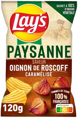 Lay's Paysanne saveur oignons de Roscoff caramélisé