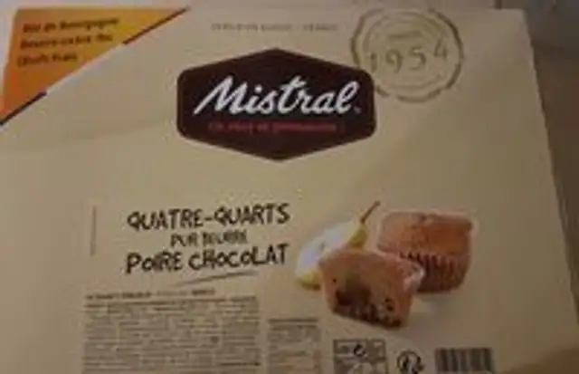 Quatre-quarts poire pépites