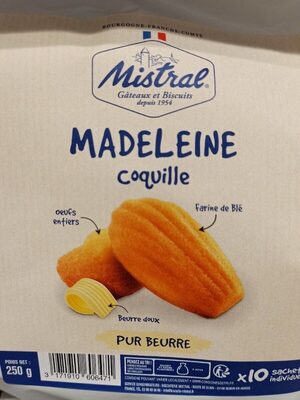 Madeleine coquille