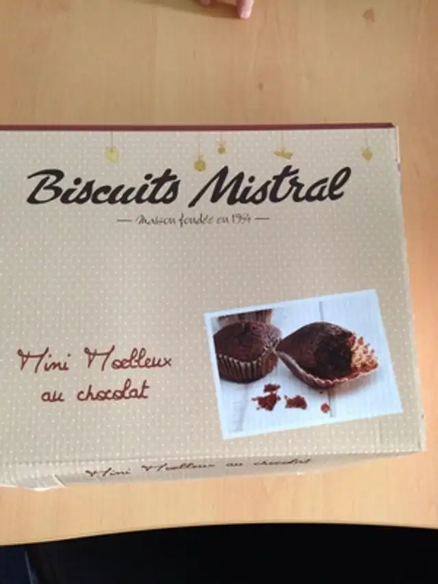Mini Moelleux au Chocolat front packaging