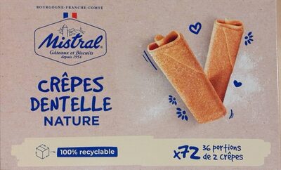 Crêpes dentelle nature